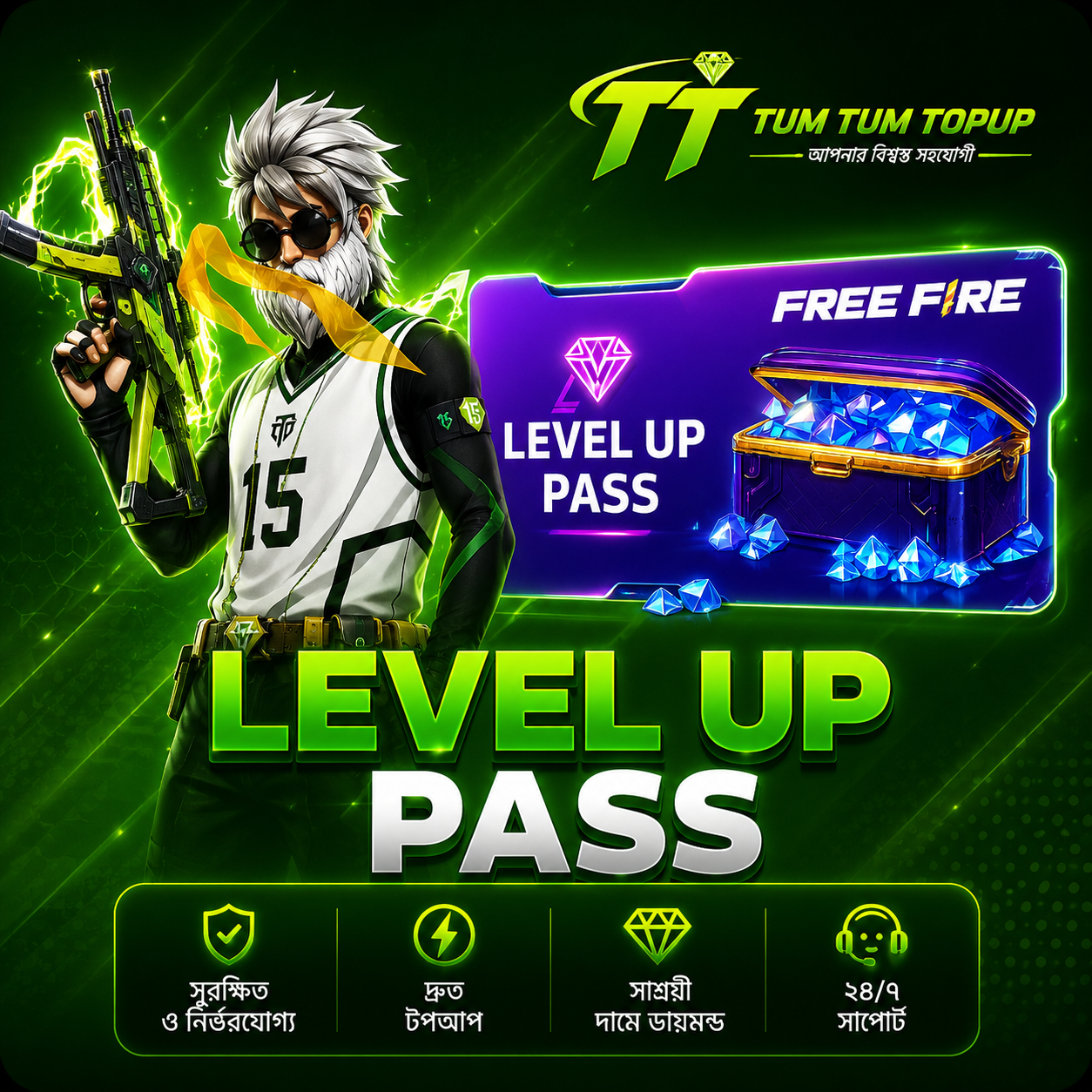 LEVEL UP PASS